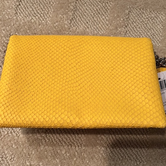 NEW Henri Bendel Snakeskin Clutch/Wristlet